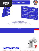 VLSI Architecture:: MEL G642