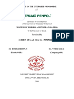 Organisational Study On Terumo Penpol PVT Ltd.