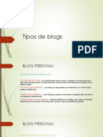 Tipos de Blogs