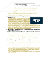 Examen de Legislacion y Normatividad Electrica 2016