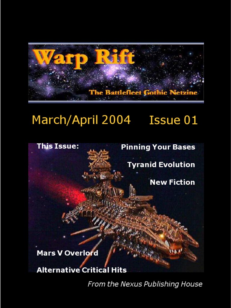 Warp Rift 01 | PDF
