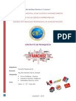 Contrato de Franquicia PDF