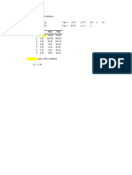 Método de Newton Raphson: F (X) 5 X - 3 X + 3 X - 1 0 F' (X) 25 X - 6 X + 3