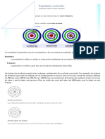 La Exactitud y La Precisión en La Medida