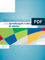 Unesco Recomendacoes Sobre Aprendizagem Jovens e Adultos