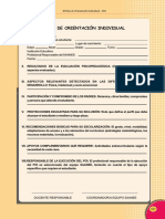 Perú Plan de Orientación Individual PDF