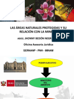 Áreas Naturales Protegidas y Su Relación Con La Minería - Unasam