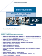 Muros y Tabiques de Albañilería PDF