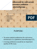 Patient preferences for oral versus intravenous palliative chemotherapy.ppt