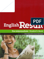 English Result, Preintermediate I 