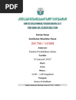 Soalan Kuiz Sempena Sambutan Maulidur Rasul 1432h