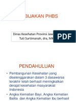 Kebijakan PHBS Tuk Pramuka