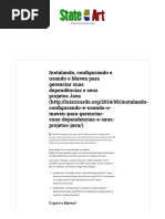 Instalando, Configurando e Usando o Maven