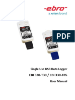 Single Use USB Data Logger User Manual
