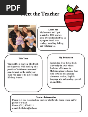 meet the teacher 2