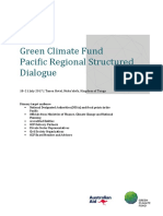 2017 GCF Structured Dialogue With the Pacific - Agenda