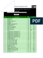 Precios Materiales de Construccion IDIC