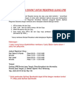 Pengumuman Syarat Untuk Registrasi Spamkodok PDF