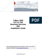 Installation Guide T-Marc 3306 MN100280 Revision A