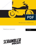 Manual Usuario Ducati Scrambler ESP MY16 ED00