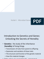 Microbial Genetics Introduction