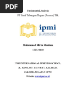 Fundamental Analysis BTBN