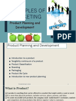 Product Planning and Development