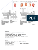 Perkembangan Fetus (Crossword)