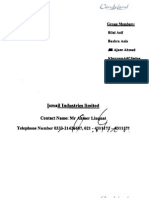 Ismail Industries Limited Case Study Report on Candyland Confectionery Company