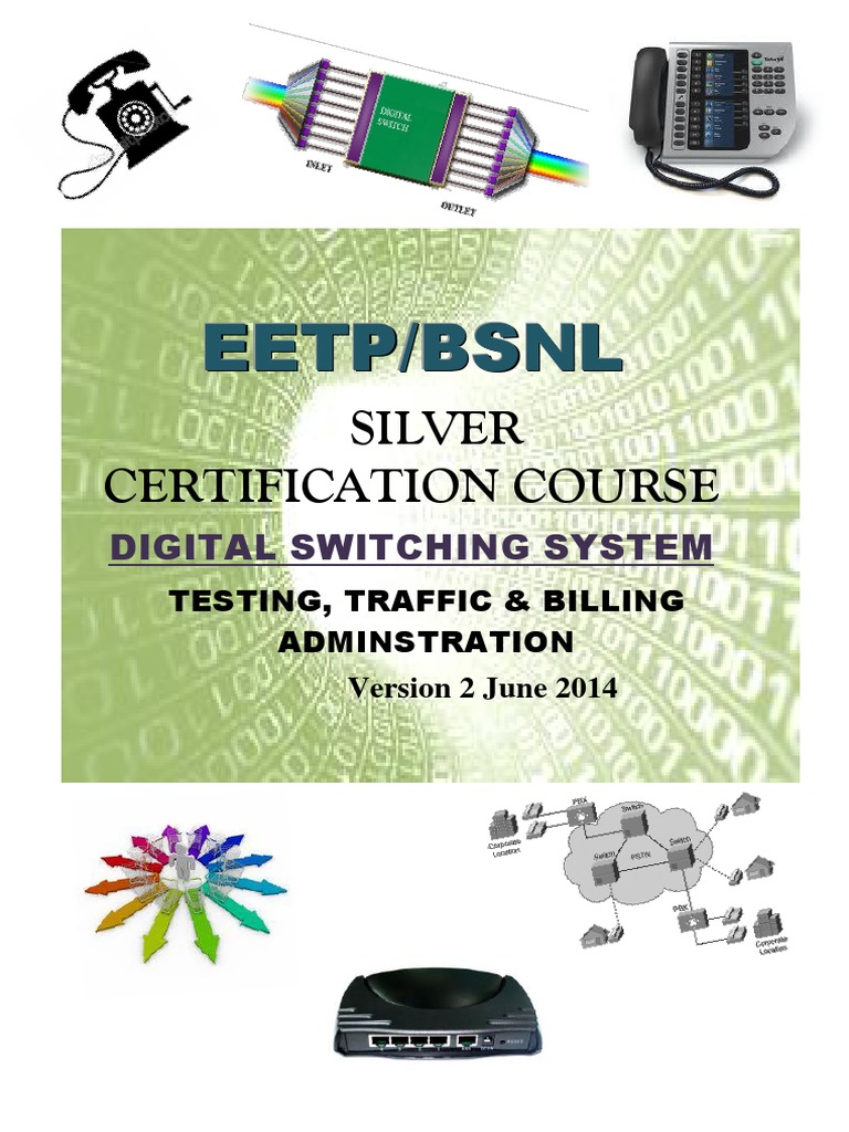 Digital Switching Systems Certification Guide | PDF | Electromagnetic ...