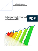 Makroekonomski Pokazatelji Po Kantonima 2014 - Prihodi PDF