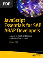 Download JavaScript Essentials for SAP ABAP Developers by goahead SN352788965 doc pdf