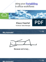 Automating Your PortaBilling Back-Office Workflows