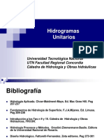 Análisis de Hidrogramas - Hidrograma Unitario-2014