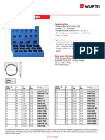 Kit anéis O-ring milímetro 397 peças