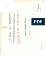 PHD Certificate