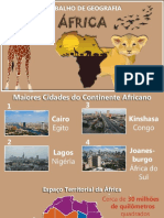 Trabalho de Geografia - África