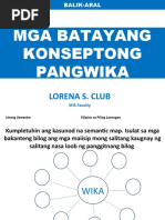 Mga Konseptong Pangwika