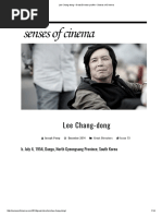 Lee Chang-Dong - Great Director Profile - Senses of Cinema PDF