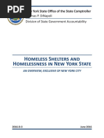 2017 NY State Homeless Shelters Comptroller Report