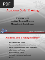 Academy Youth Soccer Geis