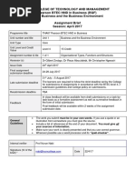 Download Unit 1 Business and the Business Environment Assignment Brief - Moderated NN by MohammadJony SN352819877 doc pdf