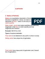 2 Statics of Particles