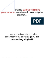 Ganhe Dinheiro Online com Afiliados por Apenas R$29