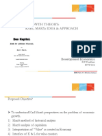 Marx Growth Theory