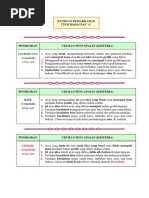 Rubrik Skema Pemarkahan BM Penulisan Upsr