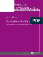 Die Musikkritik Im Wandel