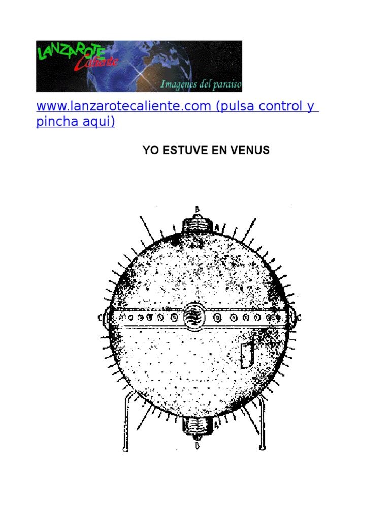 Yo Estuve en Venus. Salvador Villanueva Medina (Libros de Apoyo) Gnosis ...