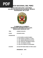 Monografia Etiqueta Social Normas Sociales - A1 Pnp Chavez Vilcarani - Agosto 2016