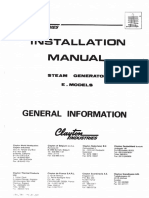 7-Installation Manual Steam Geberador